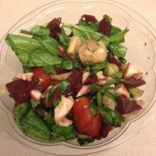 Gluten-free salad from Hudson Market